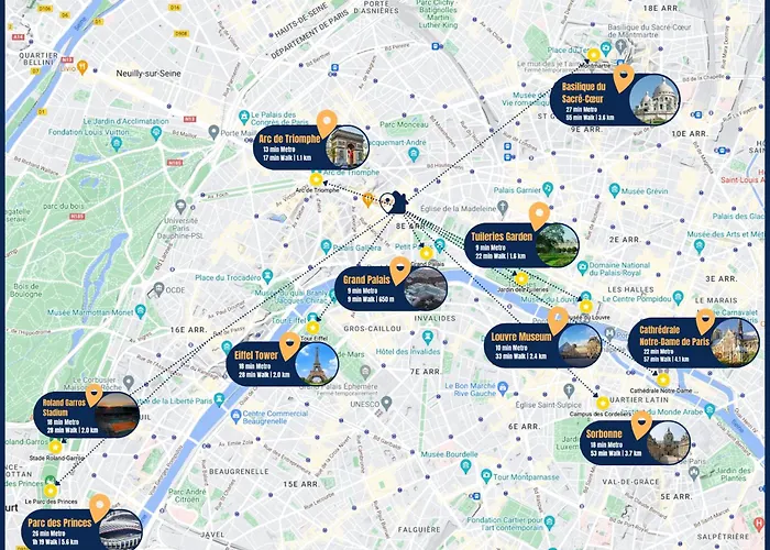 1min Walk From Champs Elysees - Avenue Montaigne - Ac - Self-checkin - Working Desk